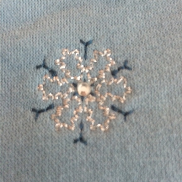 NWOT Size L Blue Northern Reflections Owl Sweatshirt - Picture 8 of 9